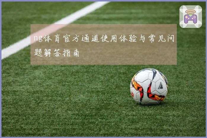 ng体育官方通道使用体验与常见问题解答指南